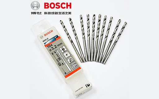 原装Bosch博世HSS-G白色磨制高速钢麻花钻头