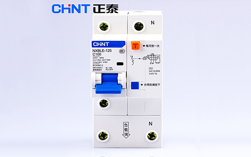 NXBLE-125 系列剩余电流动作断路器1P+N