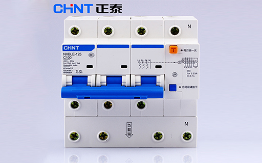 NXBLE-125 系列剩余电流动作断路器3P+N