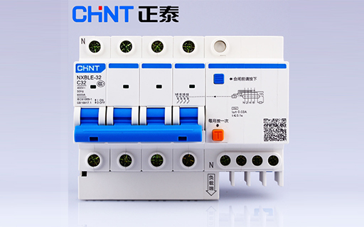 NXBLE-32系列剩余电流动作断路器 4P